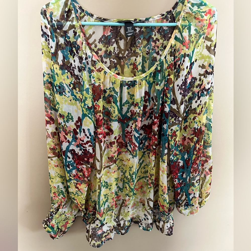 Flower blouse